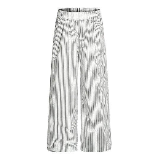Vintage Street Style High-End Striped Pleated Trendy Design Loose Wide-Leg Men's Casual Pants